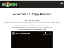 Tablet Screenshot of poppidyrecenter.dk